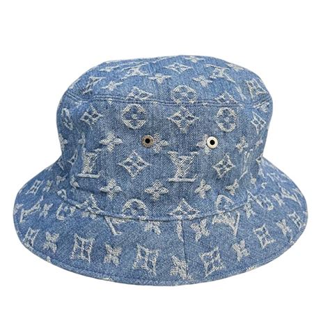 lv bucket hat denim|louis vuitton monogram bucket hat.